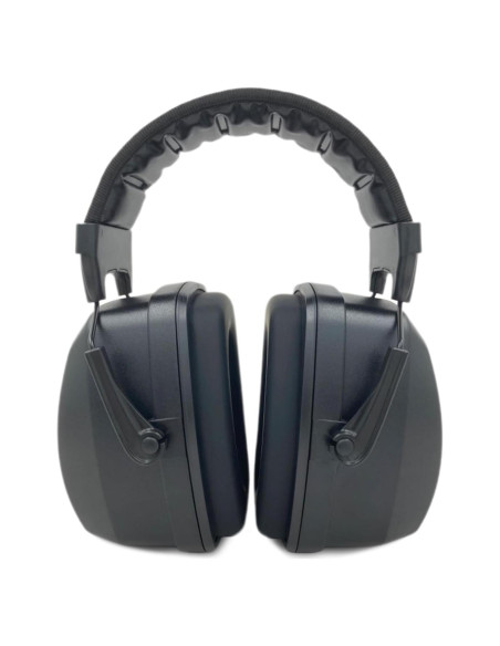 Protectores Auditivos HCMSafety NRR 30dB, Negro, Alta Reducción de Ruido