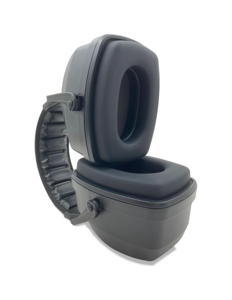 Protectores Auditivos HCMSafety NRR 30dB, Negro, Alta Reducción de Ruido