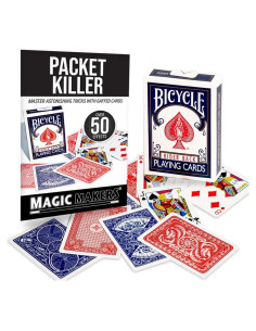 Paquete de Trucos de Cartas Magic Makers - 50 Trucos Bicycle