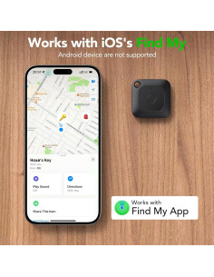 Hoxe Etiquetas de Rastreo Bluetooth 4-Pack para iOS 2