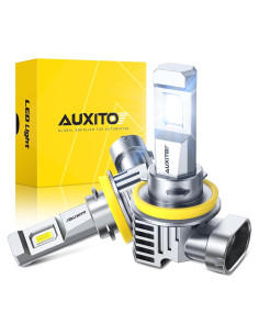 Bombillas de Luz de Niebla LED AUXITO H11 H8 6500K 30000LM Paquete de 2