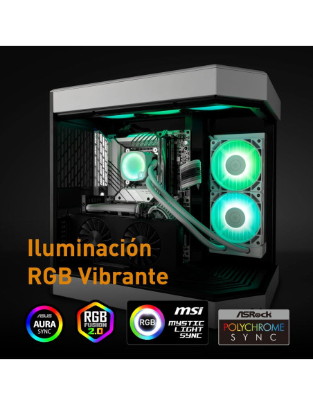Enfriador AIO EKWB CR360 Lux RGB Digital Blanco 360mm