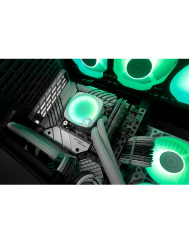 Enfriador AIO EKWB CR360 Lux RGB Digital Blanco 360mm