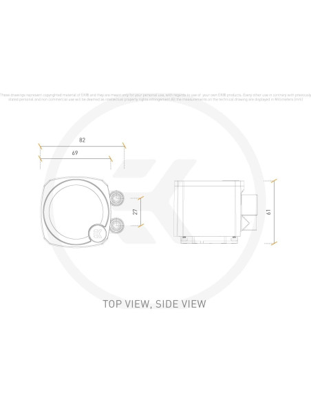 Enfriador AIO EKWB CR360 Lux RGB Digital Blanco 360mm