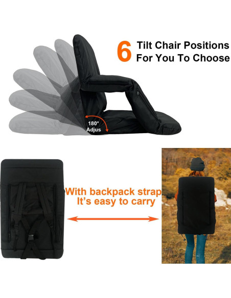 Asiento de Estadio KIMI HOUSE Calentado y Masaje Extra Ancho