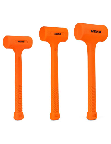Juego de Martillos Dead Blow NEIKO 3 Piezas 0.45kg 0.91kg 1.36kg