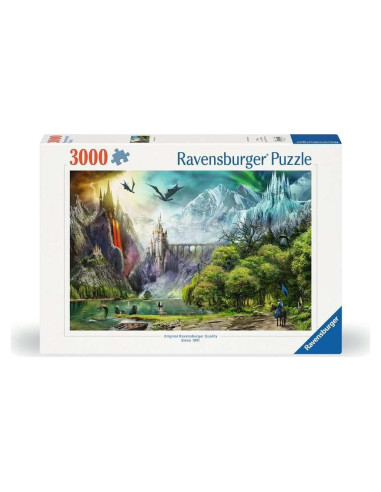 Rompecabezas Ravensburger 3000 Piezas Reinado de Dragones