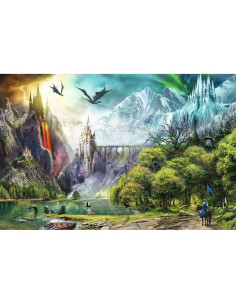 Rompecabezas Ravensburger 3000 Piezas Reinado de Dragones 2
