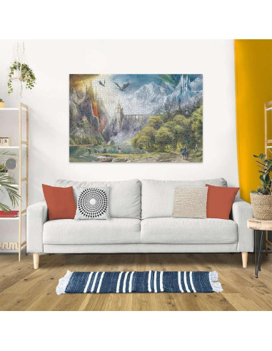 Rompecabezas Ravensburger 3000 Piezas Reinado de Dragones