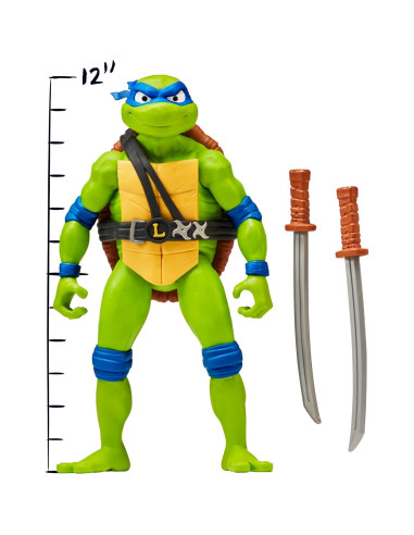 Figura Gigante Leonardo 30 cm TMNT Mutant Mayhem Playmates
