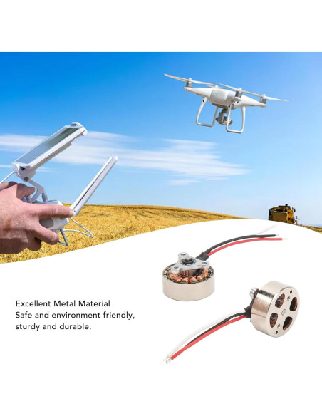 Juego de 4 Motores Sin Escobillas Luqeeg 1503 para Aviones RC