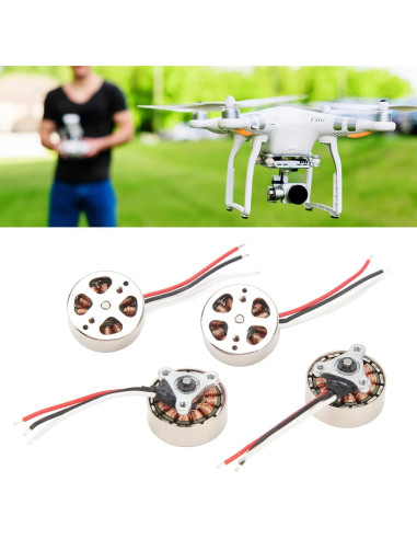 Juego de 4 Motores Sin Escobillas Luqeeg 1503 para Aviones RC