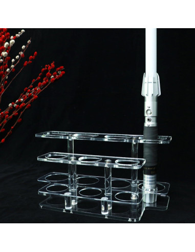 Soporte de Exhibición Acrílico para 7 Sables de Luz ERMMZHZW