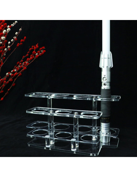 Soporte de Exhibición Acrílico para 7 Sables de Luz ERMMZHZW