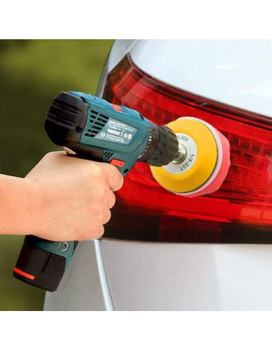 127 Discos de Lija 3" CKFCXC Grano 40-7000 con Bloque de Lijado