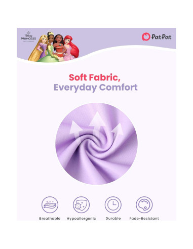 Vestido de Princesa Rapunzel Disney para Niñas 2T Púrpura