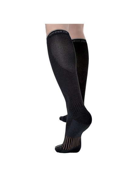 Calcetines de Compresión Energética Fáciles de Poner - Negro