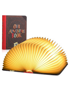 Lámpara 3D Plegable LED Que Comience la Aventura 5 Colores