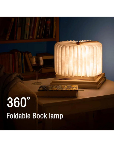 Lámpara 3D Plegable LED Que Comience la Aventura 5 Colores