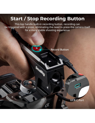 Mango Superior SmallRig con Disparador Remoto ARRI 3/8"