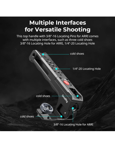 Mango Superior SmallRig con Disparador Remoto ARRI 3/8"