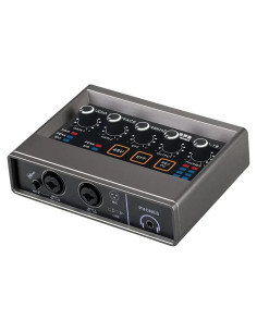 Interfaz de Audio USB Q-16 - 16 bit/48 kHz, Phantom 48V