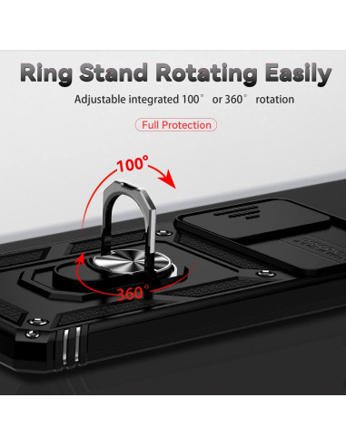 Funda AYMECL para Moto G 5G 2022 con Soporte y 2 Películas