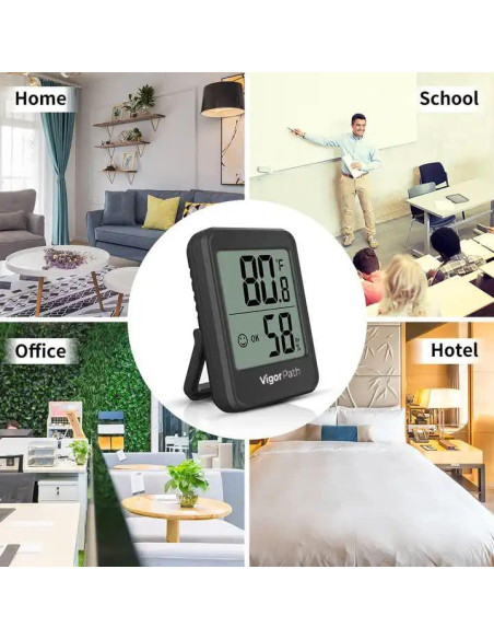 Higrómetro Digital Vigor Path - Termómetro Interior 4.5cm