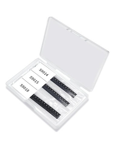 Kit de 180 Transistores SMD SOT-23 VANXY - 9 Valores