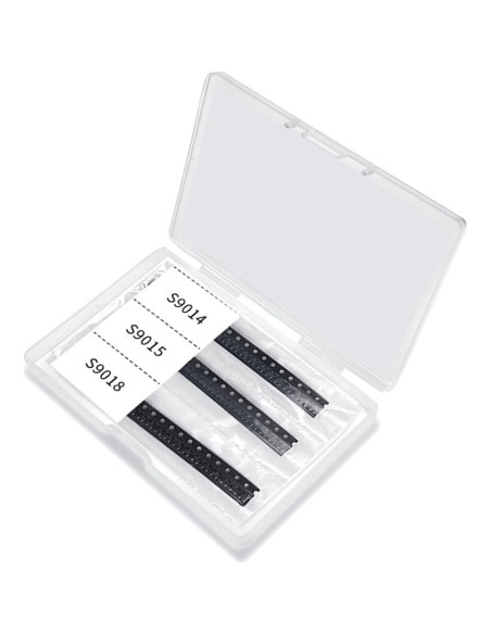Kit de 180 Transistores SMD SOT-23 VANXY - 9 Valores
