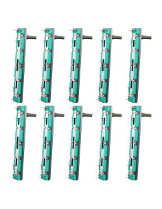 Doble Potenciómetro Deslizante Lineal Taiss B103 10K 75mm