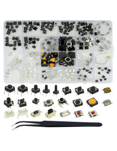 Kit de 240 Interruptores Micro Táctiles MTDELE para Electrodomésticos