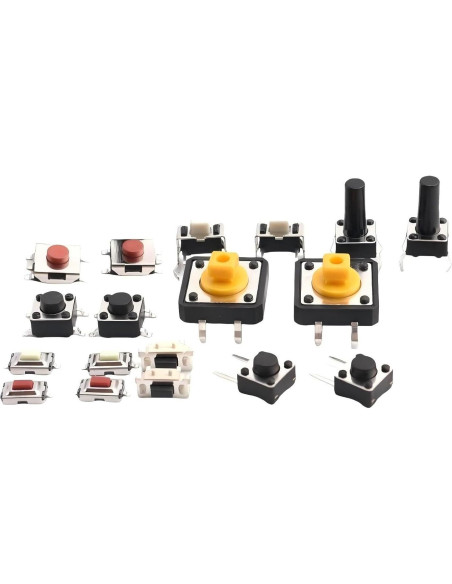 Kit de 240 Interruptores Micro Táctiles MTDELE para Electrodomésticos