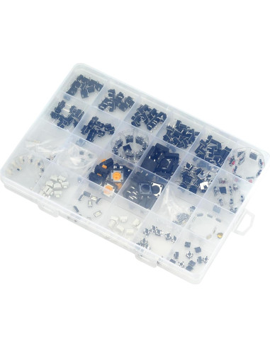Kit de 240 Interruptores Micro Táctiles MTDELE para Electrodomésticos