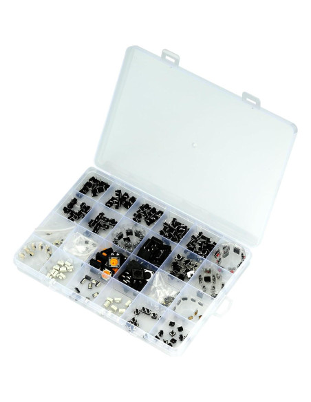 Kit de 240 Interruptores Micro Táctiles MTDELE para Electrodomésticos