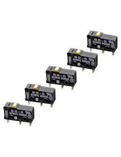 Interruptor Micro SS-5 5A 125VAC N.O./N.C. SPDT - Paquete de 5