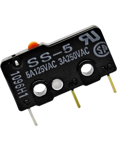 Interruptor Micro SS-5 5A 125VAC N.O./N.C. SPDT - Paquete de 5