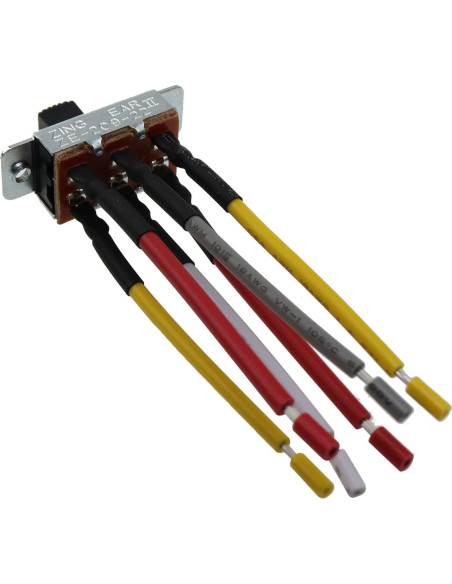 Interruptor de Palanca Inversa MEETOOT 6 Pines 18AWG para Ventilador