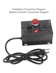 Controlador de Velocidad Variable Naroote 4000W 110-240V 2