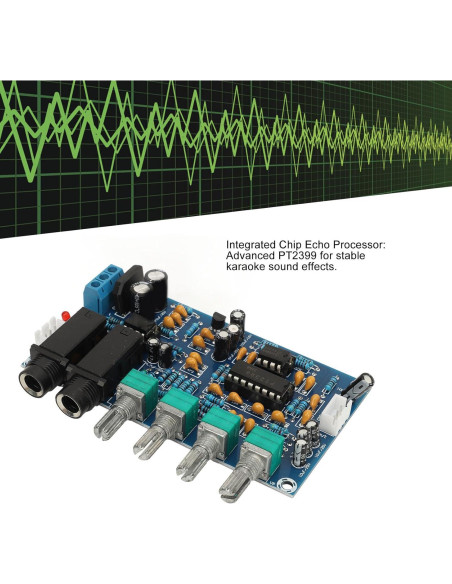 Placa de Reverberación de Micrófono PT2399 100x57mm 12V CA