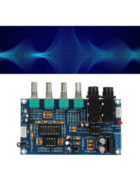 Placa de Reverberación de Micrófono PT2399 100x57mm 12V CA