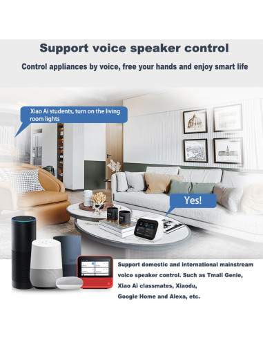 Módulo Relé Inteligente WiFi 16A QIACHIP - Control Remoto Ewelink