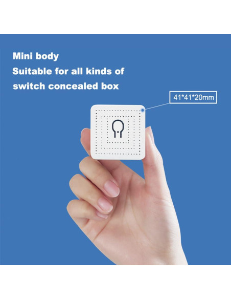 Módulo Relé Inteligente WiFi 16A QIACHIP - Control Remoto Ewelink