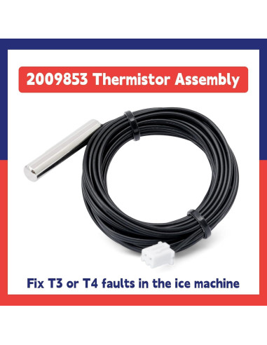 Conjunto de Termistor 2009853 Dusledel para Máquina de Hielo Manitowoc