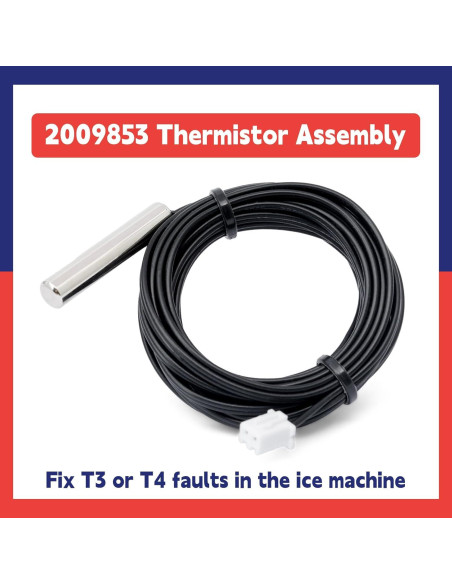 Conjunto de Termistor 2009853 Dusledel para Máquina de Hielo Manitowoc