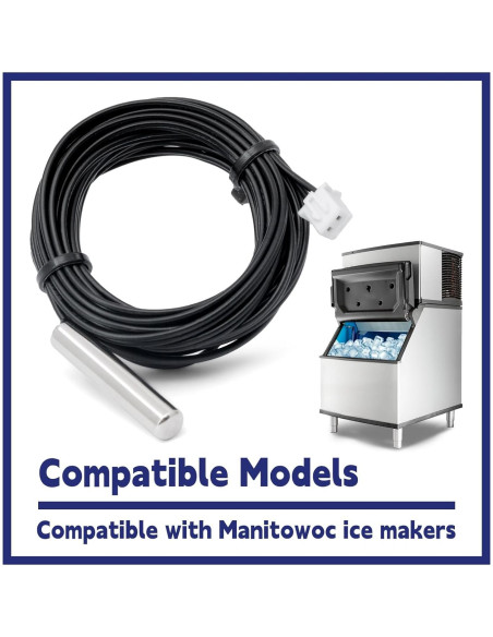 Conjunto de Termistor 2009853 Dusledel para Máquina de Hielo Manitowoc