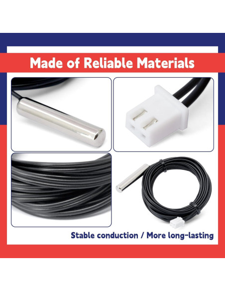 Conjunto de Termistor 2009853 Dusledel para Máquina de Hielo Manitowoc