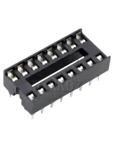 Zócalos IC 20 Pcs 2.54mm DIP para Componentes Electrónicos