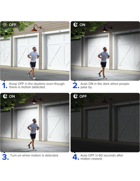 Bombilla LED SANSI A19 con Sensor de Movimiento 13W 5000K