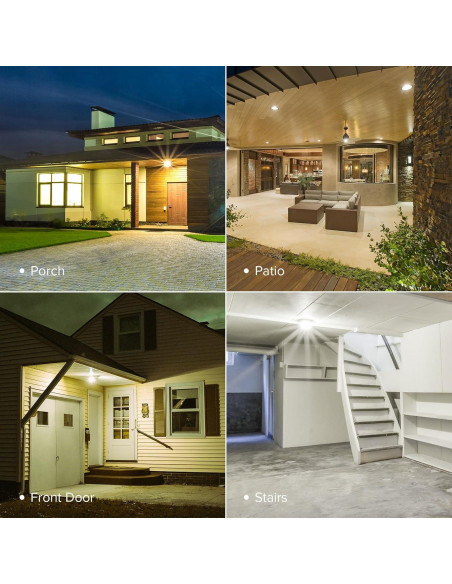 Bombilla LED SANSI A19 con Sensor de Movimiento 13W 5000K